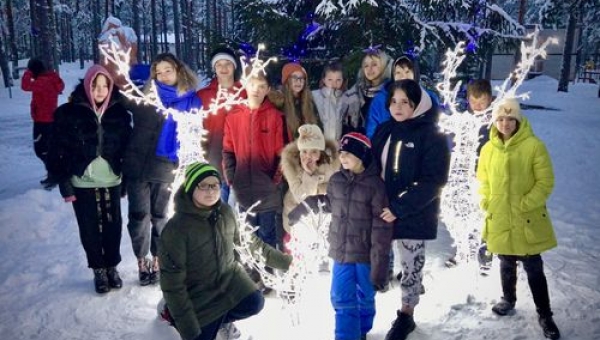 Зимние каникулы в детском лагере «Молодежный»